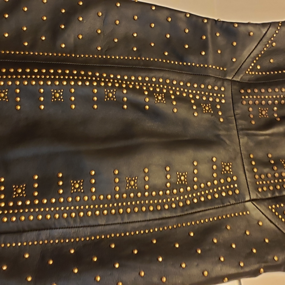 Versace for H&M leather dress